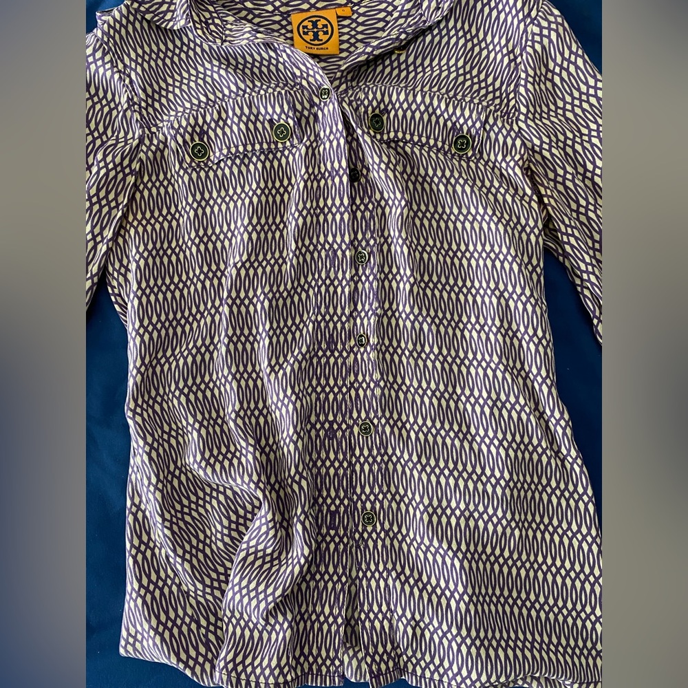 Tory Burch Button Down Blouse - Picture 4 of 4